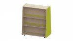 Trudy Book Storage - Tall Double Sided Mobile Bookcase