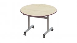 Trudy Folding School Table - Round Table