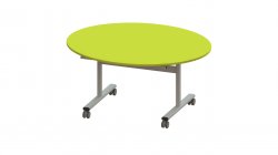 Trudy Folding School Tables - Oval Table