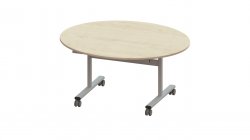 Trudy Folding School Tables - Oval Table