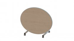 Trudy Folding School Tables - Oval Table