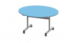 Trudy Folding School Tables - Oval Table