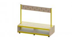 Mobile Double Sided Bench 24 Hooks