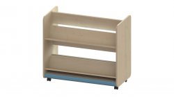 Trudy Book Storage - Mobile Book Trolley