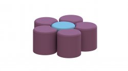 Trudy Soft Seating - Little Flower Classroom Set