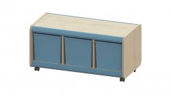 Trudy Mobile Jumbo Tray Classroom Storage Unit