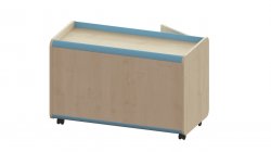 Trudy Mobile Low Storage Cupboard