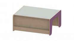 Trudy Classroom Tables - Double Activity Table with Whiteboard Top
