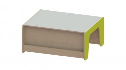Trudy Classroom Tables - Double Activity Table with Whiteboard Top
