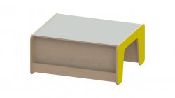 Trudy Classroom Tables - Double Activity Table with Whiteboard Top