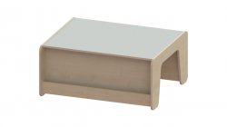 Trudy Classroom Tables - Double Activity Table with Whiteboard Top