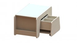 Trudy Classroom Tables - Single Activity Table with Dry-Wipe Top