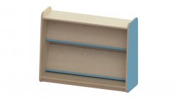 Trudy Book Storage - Low Single Sided Static Display Shelving