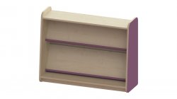 Trudy Book Storage - Low Single Sided Static Display Shelving