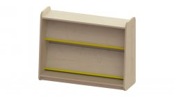 Trudy Book Storage - Low Single Sided Static Display Shelving