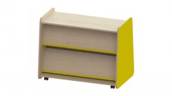 Low Double Mobile Sided Book Shelving
