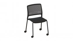 KI Grafton 4 Leg Classroom Chair On Castors - 460 Seat Height