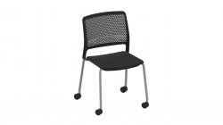 Grafton 4 Leg Chair On Castors - 460 Seat Height