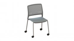 KI Grafton 4 Leg Classroom Chair On Castors - 460 Seat Height
