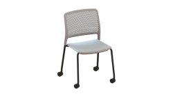 KI Grafton 4 Leg Classroom Chair On Castors - 460 Seat Height