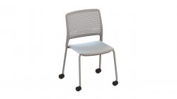 KI Grafton 4 Leg Classroom Chair On Castors - 460 Seat Height