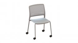 Grafton 4 Leg Chair On Castors - 460 Seat Height