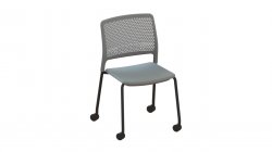 KI Grafton 4 Leg Classroom Chair On Castors - 460 Seat Height