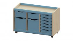 Trudy Storage -  Multi Tray Mobile Unit