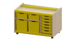 Trudy Classroom Art Storage - Mobile Art Supplies Trolley