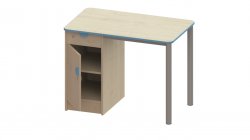 Trudy Teachers Classroom Desk With Left Hand Cupboard