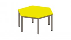 Trudy Hexagonal Classroom Table