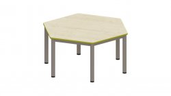 Trudy Hexagonal Classroom Table