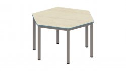 Trudy Hexagonal Classroom Table