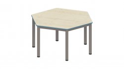 Trudy Hexagonal Classroom Table