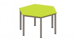 Trudy Hexagonal Classroom Table