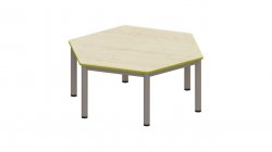 Trudy Hexagonal Classroom Table