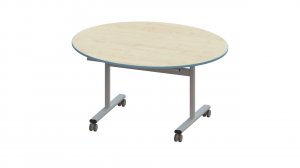Oval Folding Table