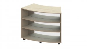 Curved Mobile Library Bay