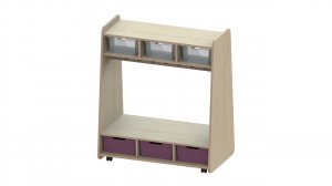 Mobile Double Sided Dress-Up Unit