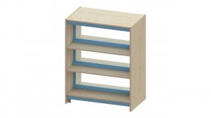 Trudy Double Sided Open Back Shelving