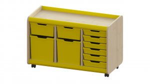 Trudy Multi Tray Mobile Storage Unit