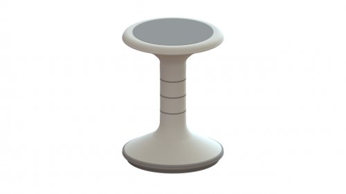 Ricochet Wobble Stool - Size Mark 4 - 400 High: Ash Grey