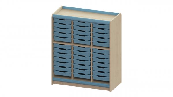 Trudy Storage -  36 Tray Tall Static Unit